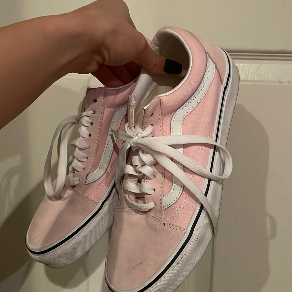 Pink vans size 8